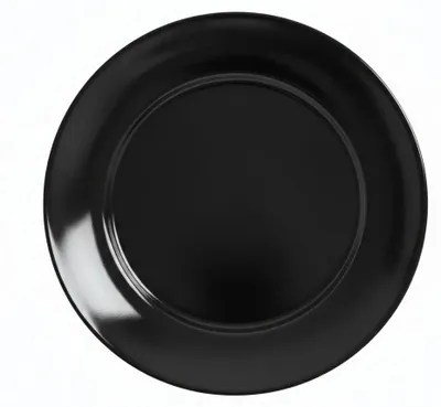 Image de 6 assiettes à dessert noires 18 cm Apy - Luminarc