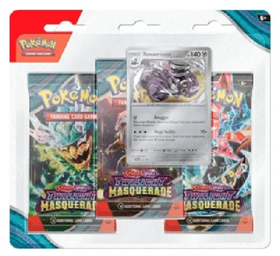 Image de Pokémon Crépuscule Mascarade : Coffret blister 3 cartes Revavroom