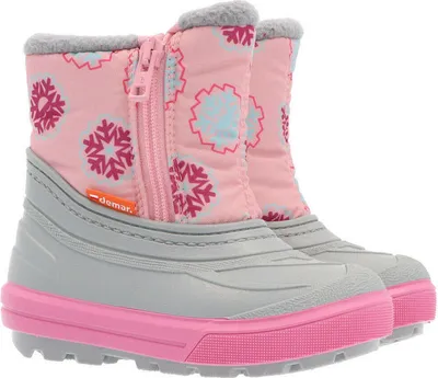 Produktbild von DEMAR Mädchen Schneeschuhe Winterstiefel Boots Winterschuhe gefüttert Winter light B Rosa 26/27