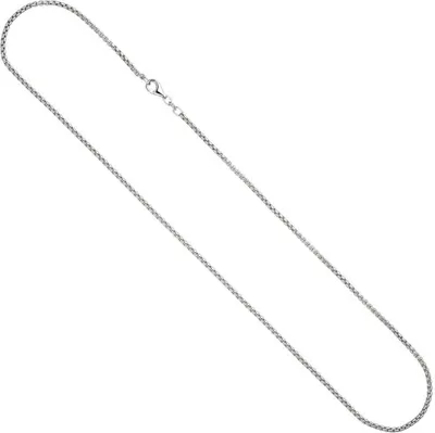 Produktbild von 1,6mm Venezianerkette Silberkette Kette Collier 925 Silber oval 45cm Damen