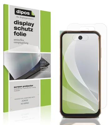 Produktbild von 4x Schutzfolie für ZOKOE XS19PRO matt Displayschutzfolie Folie Display Schutz dipos