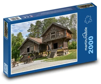 Obrázek produktu pro Puzzle 2000 Roubenky v lese - martinpuzzle