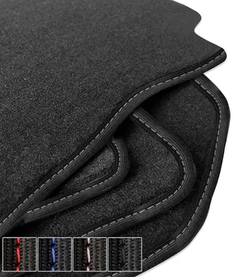 Produktbild von moto-MOLTICO Fußmatten Auto - Velours Autoteppiche - passend für Mazda 121 1990-1998