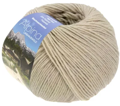 Produktbild von Lana Grossa - Alpina Landhauswolle 0072 hellbeige