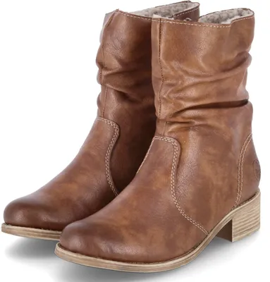 Produktbild von Rieker Damen Winterstiefeletten Braun Synthetik  Größe: 38