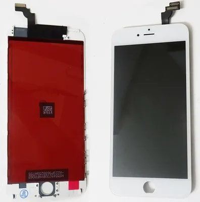 Produktbild von Display für Apple iPhone 6 PLUS Digitizer Touchsreen 6+ mit Rahmen Front glas LCD Cover weiss