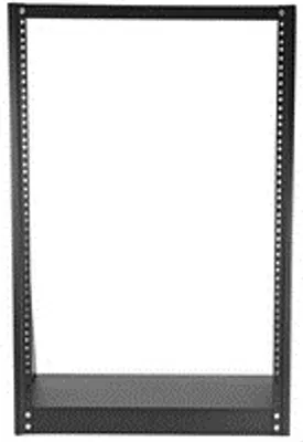 Zdjęcie produktu dla StarTech.com 2POSTRACK16, Stojak wolnostojący, 16U, 160 kg, 9 kg, Czarny
