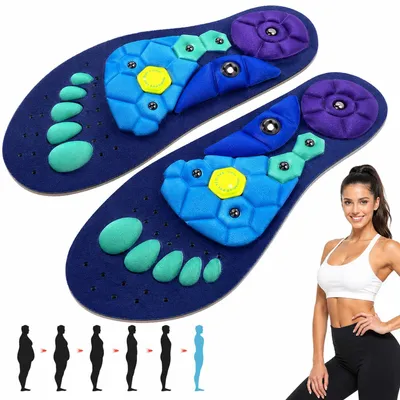 Imagen del producto de Plantillas magnéticas, cortables, talla 35-39, para zapatos