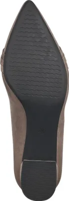 Produktbild von MARCO TOZZI Damen Pumps Trend elegant Trapez Absatz Textil Kette 2-22463-41, Größe:39 EU, Farbe:Braun