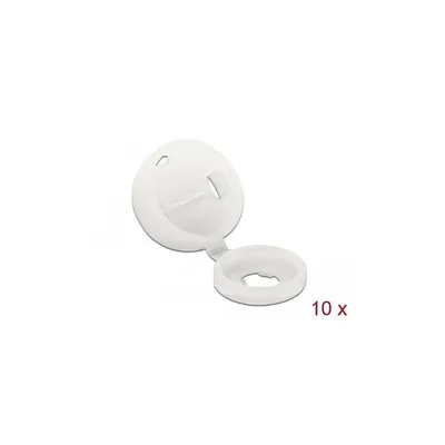 Obrázok produktu pre DeLOCK 60189, 10 kusov, Biela, Nylon