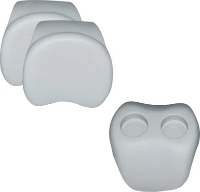 Imagen del producto de Juego de accesorios para spa MSpa® B0301350, de silicona, con 2 reposacabezas y portavasos