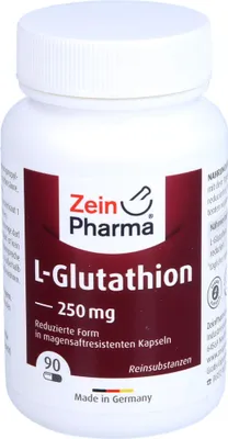 Zdjęcie produktu dla ZeinPharma L-glutation 250 mg w kapsułkach, 90 kapsułek