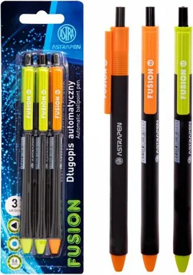 Image de DŇā Pen tr√≥jkńńtny Fusion blister de 3 pièces
