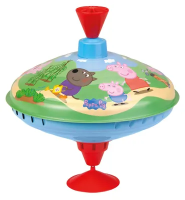 Image de Simm Spielwaren GmbH Toupie bourdonnante 19 cm Peppa Pig, boîte de présentation 12