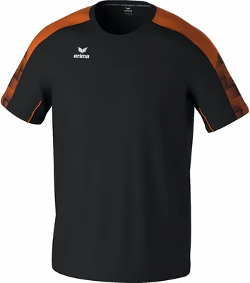 Produktbild von Erima Evo Star T-Shirt Schwarz/Orange - L