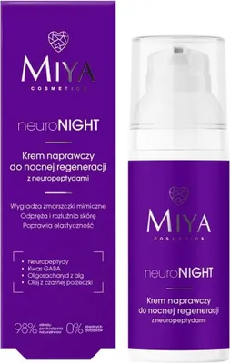Immagine prodotto di Miya Cosmetics Neuronight Crema riparatrice per la rigenerazione notturna con neuropeptidi