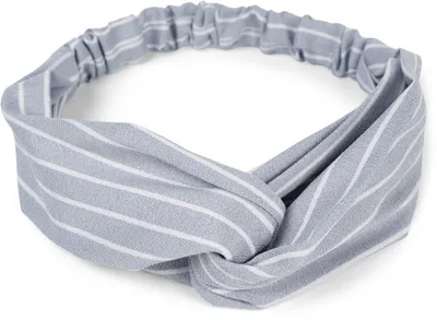 Produktbild von styleBREAKER Damen Haarband mit Streifen Muster, Twist Knoten und Gummizug, Stirnband, Headband, Pinup, Rockabilly 04026038