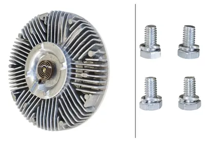 Produktbild von HELLA 8MV 366 440-931 Lüfterkupplung Thermisch für JEEP GRAND CHEROKEE IV (WK, WK2) Wasserkühler Kühlsystem