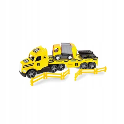 Image de Magic truck technic Remorque avec camion poubelle