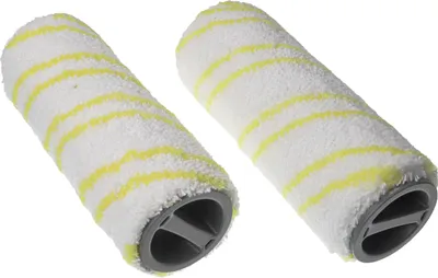 Produktbild von vhbw 1x Steinwalzenset kompatibel mit Kärcher FC 8 Smart Signature Line, FC 7 Cordless Premium, FC 7 Signature Line Hartbodenreiniger - Doppelpack