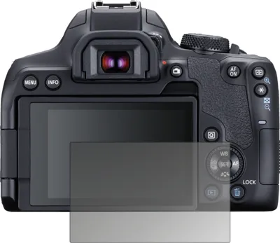 Produktbild von Blickschutzfolie für Canon EOS 850D matt Schutzfolie Folie Display Schutz dipos