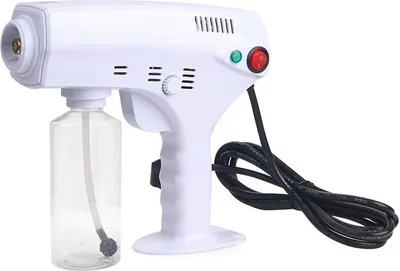 Produktbild von 1300W 260ML Nano Electric ULV Sprühpistole Nebelgerät Tragbares Mini-Sprühgerät Desinfektionsmaschine mit Blaulicht