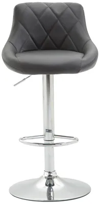 Produktbild von 2er Set Barhocker Lazio Kunstleder C grau
