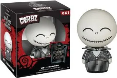 Imagen del producto de FUNKO VINYL SUGAR DORBZ: Figuras de diseño, modelo Jack Skellington, ¡NUEVO! Funko