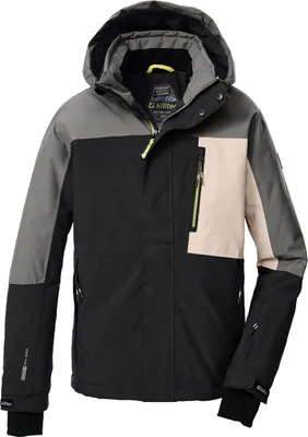 Produktbild von KSW 200 Boys Ski Jacket schwarz/dunkelstein/hellsand (00200) 128
