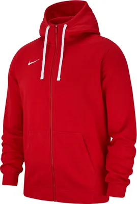 Produktbild von NIKE Full Zip FLC Club19 Kapuzensweatjacke Herren rot / weiß AJ1313-657 L