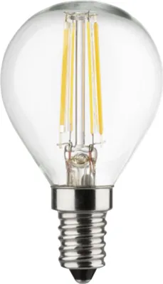 Produktbild von Müller-Licht LED Tropfen 4W E14 2700K klar 3er Box, 4 W, 40 W, E14, 470 lm, 10000 h, Warmweiß