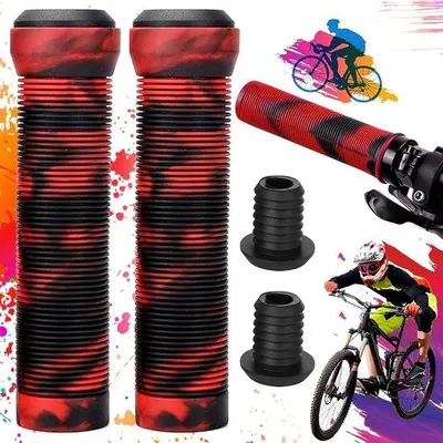 Produktbild von Famanu Fahrradgriffe Antirutsch - 2 Stück 125 mm für Lenker mit 22 mm Durchmesser
