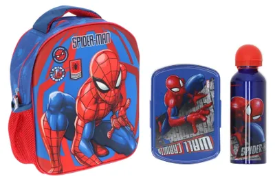 Image de Ensemble scolaire Spiderman : sac à dos et sac à lunch