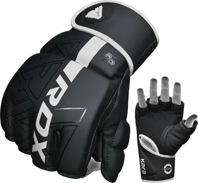 Produktbild von RDX Sports F6 Kara MMA Grappling Gloves - Weiß - Größe S