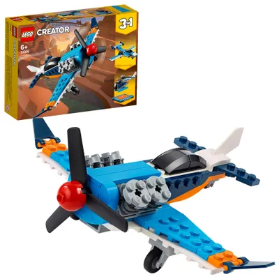 Obrázek produktu pro LEGO 31099 Creator 3v1 Vrtulové letadlo, tryskové letadlo nebo vrtulník, hračky pro děti od 6 let, letadlo, stavebnice