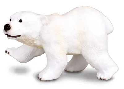 Produktbild von Collecta 88215 Eisbärjunges stehend 6 cm Wildtiere