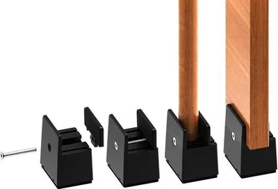 Image de Réglage du siège réglable de 5 cm, noir, pour une largeur de 20 à 40 cm