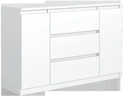 Produktbild von raumhirsch Praktische Kommode 140 cm mit 2 Türen und 3 Schubladen mit viel Stauraum