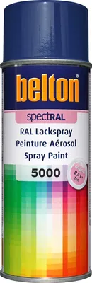 Produktbild von belton spectRAL Lackspray RAL 5000 violettblau, glänzend, 400 ml - Profi-Qualität