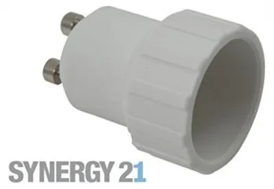 Zdjęcie produktu dla Synergy 21 86240, Biały, GU10, LED, E14, 1 szt.
