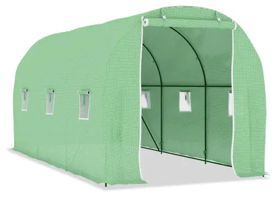 Produktbild von vidaXL Gewächshaus 9 m² 4,5x2x2 m
