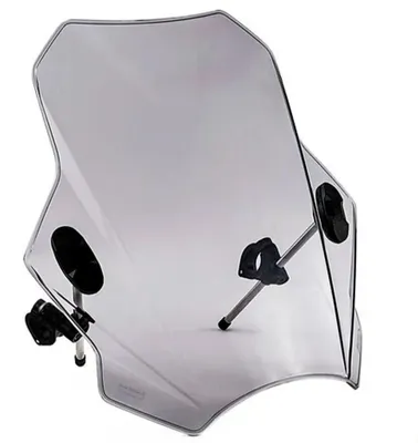 Imagen del producto de Visera Puig transparente de 430x390 mm, homologada ABE, para Yamaha