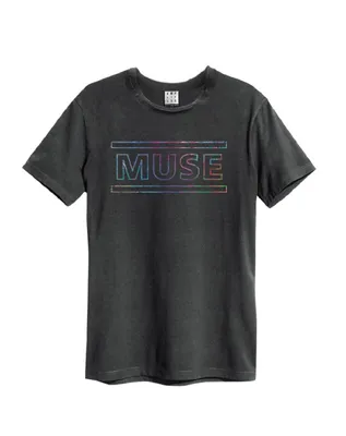 Produktbild von Muse T-Shirt Herren Amplified Collection - Logo charcoal XXL