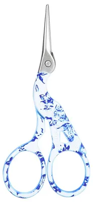 Image de Ciseaux de tailleur en acier inoxydable, idéaux pour la broderie et les travaux manuels. Ciseaux de précision, couleur argentée