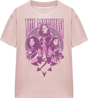 Produktbild von The Marvels - T-Shirt für Damen TV25421 (XL) (Pink)