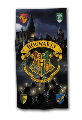 Immagine prodotto di Harry Potter - Crest - Asciugamano da bagno, 70x140