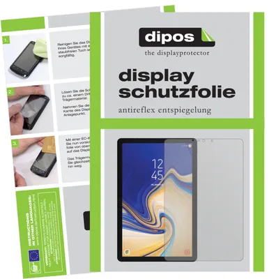 Produktbild von 2x Schutzfolie für Samsung Galaxy Tab S4 matt Displayschutzfolie Folie Display