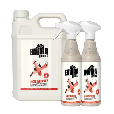 Produktbild von Envira Universal Insekten Abwehrspray im Nachfüllpack 5L+ 2x500ml