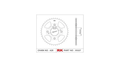 Immagine prodotto di Pignone RK 428 48T acciaio argento
