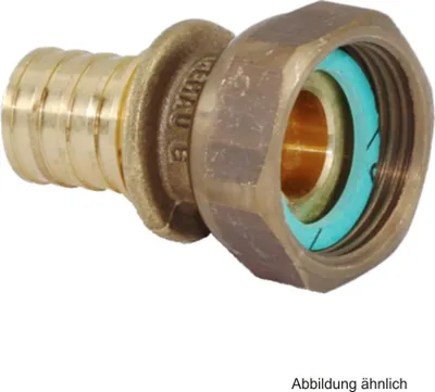 Zdjęcie produktu dla Rehau Rautitan RX+ złączka z nakrętką zaciskową, 32 mm x G 1 1/4"